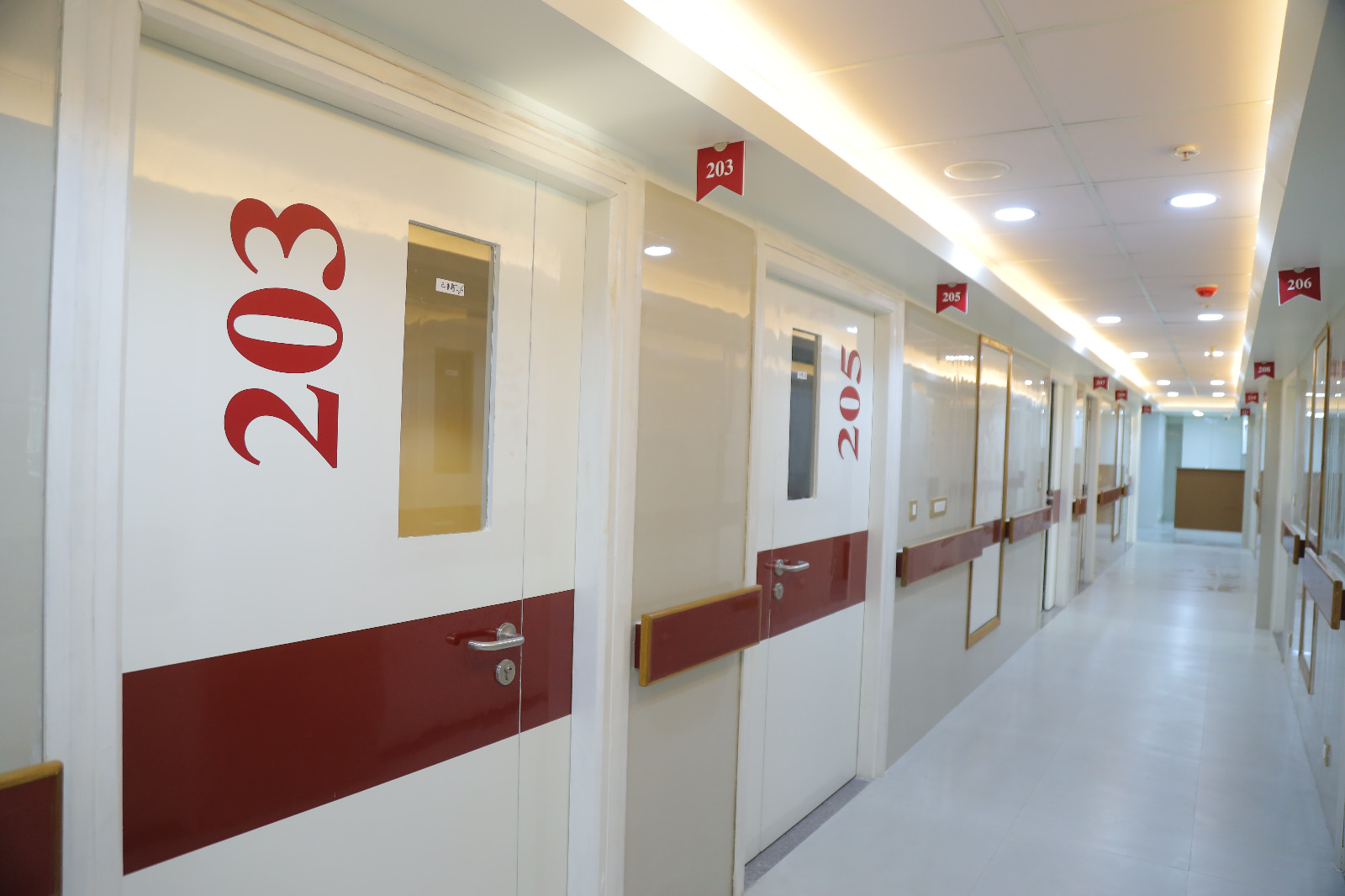 Private patient room